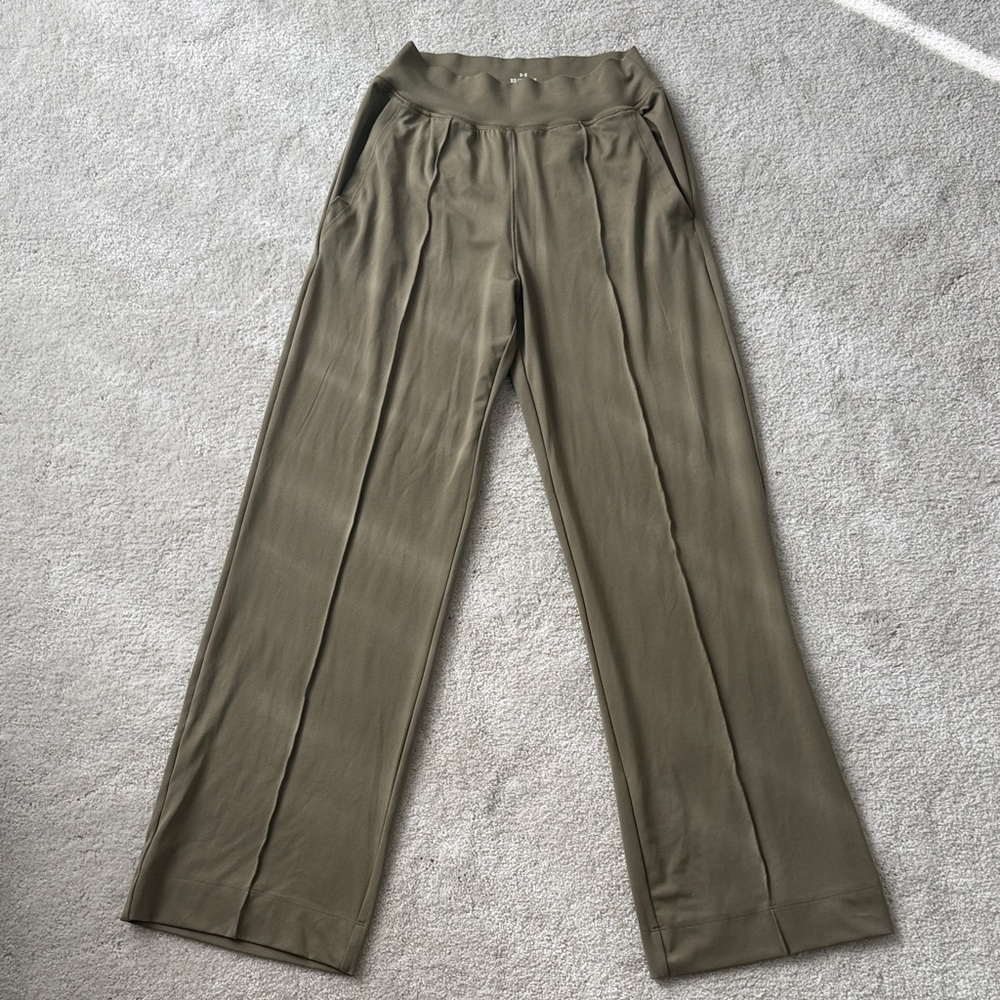 Under Armour Olive Wide-Leg Active Trousers